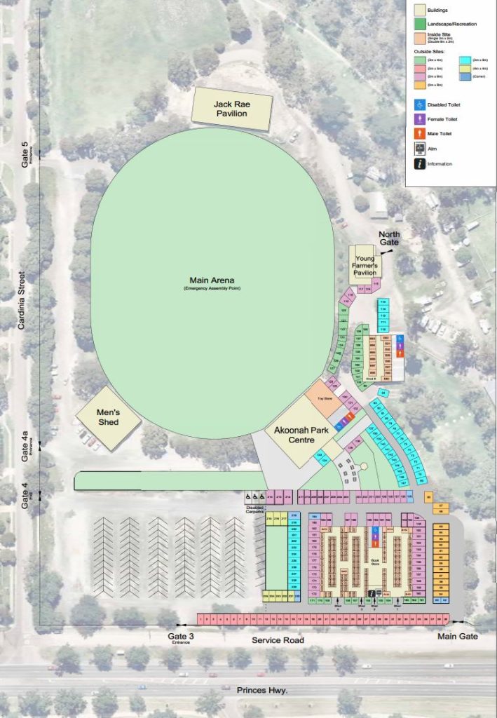 Stallholders Akoonah Park